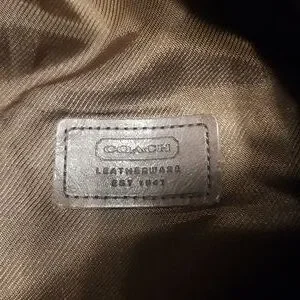 Coach | Accessories | Euc Coach Bucket Hat Leather In Trim 